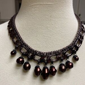 NWT CHICO’s Bronze Necklace / Choker
